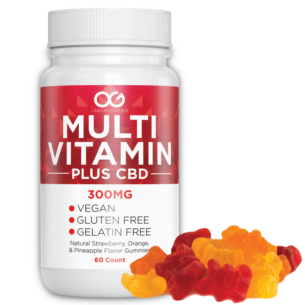 Multi Vitamin and CBD Vitamin Gummies (60 Count)
