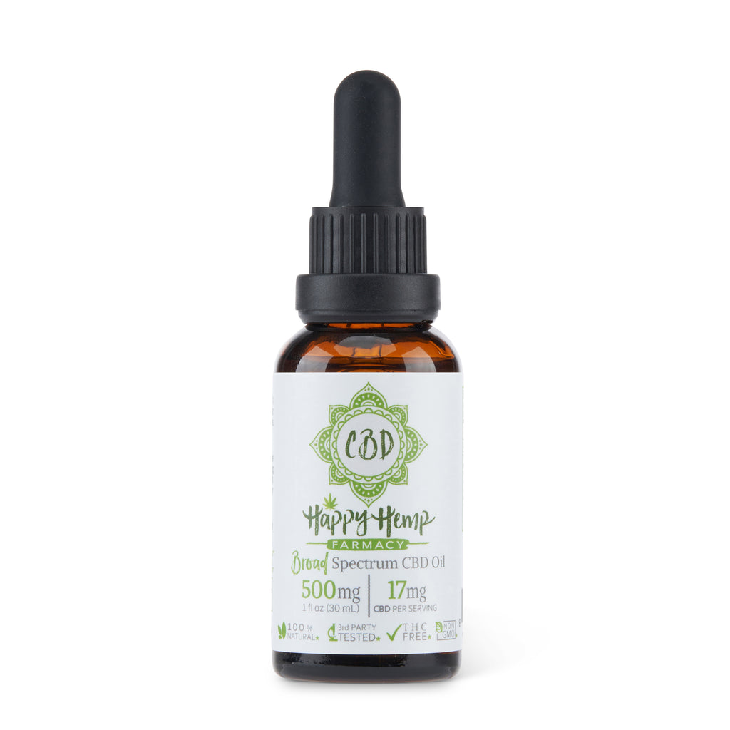 500mg Broad Spectrum CBD Oil