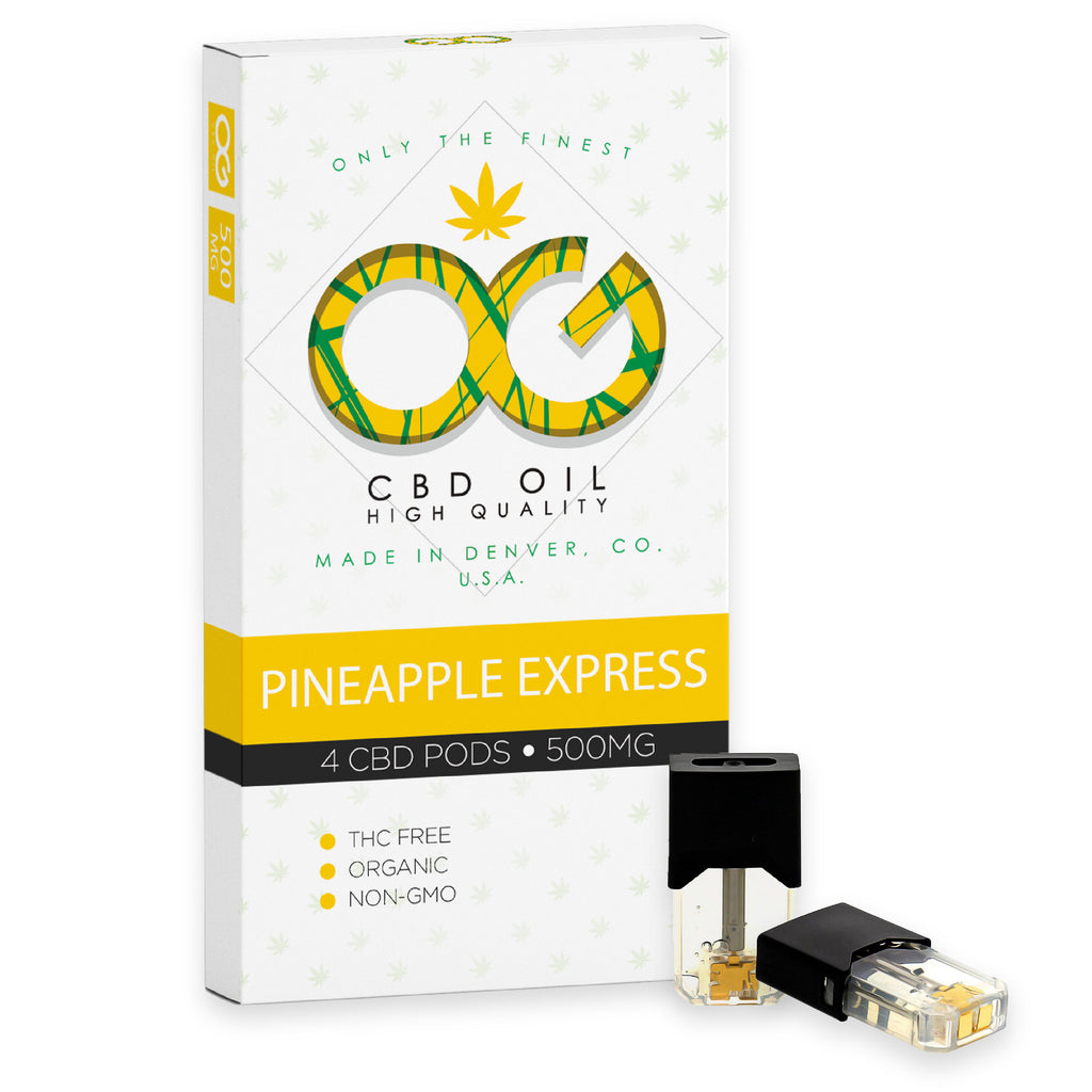 Pineapple Express CBD Pods (Pack of 4)