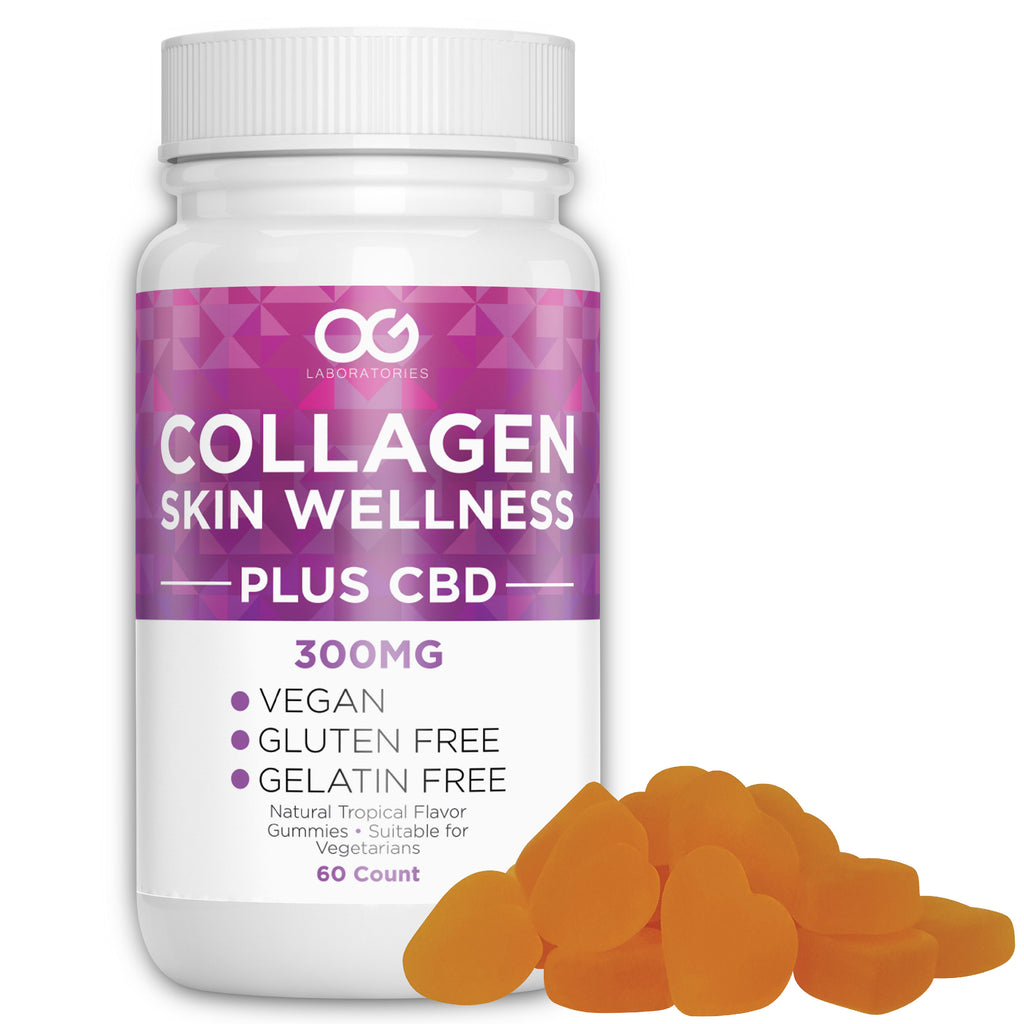 Collagen and CBD Vitamin Gummies (60 Count)