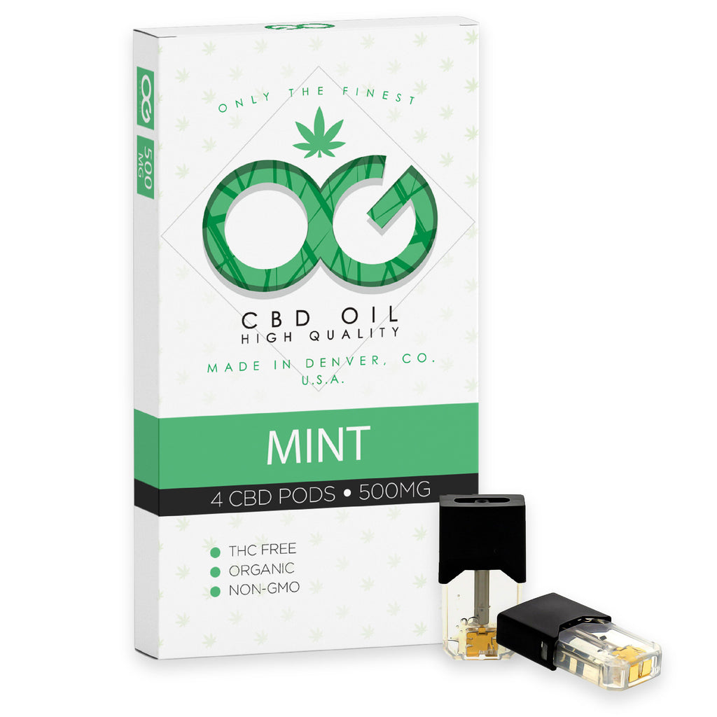 Mint CBD Pods (Pack of 4)